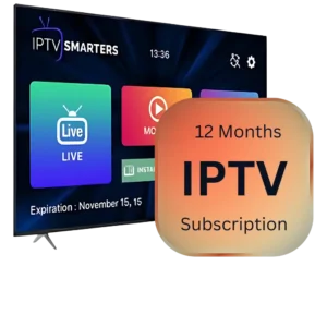 12 Months IPTV Subscription